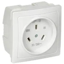 Розетка IEK ERP11-032-K01 (белый)