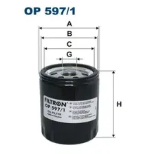 Масляный фильтр Filtron OP597/1