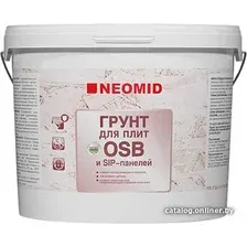 Акриловая грунтовка Neomid для плит OSB 7 кг