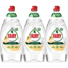 Средство для мытья посуды Fairy Pure & Clean, 3х900 мл