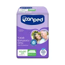 Пеленки гигиенические впитывающие CANPED Underpads Fluff 60х90 см 10 штук (9790180001)