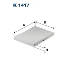 Салонный фильтр FILTRON K1417