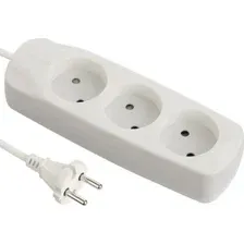 Удлинитель Electraline 62000 (1.5м, белый)