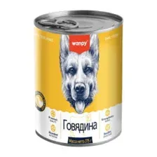Консервы для собак Wanpy Dog из говядины, 375 г