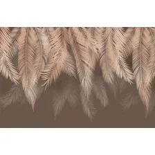 Фотообои листовые Citydecor Пальмовые листья (400x260, с оттенком бежевый)