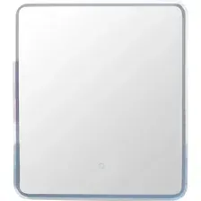 Шкаф с зеркалом для ванной Symbolite Каре 60x80 левое (с подсветкой, сенсор на зеркале)