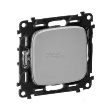 Выключатель Legrand Valena Allure 752901 (алюминий)