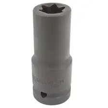 51680 Головка ударная глубокая 3/4', Е24 FORCEKRAFT
