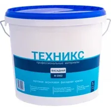 Краска Техникс Фасад Ф-2002 P 7 кг (белый)