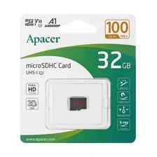 Карта памяти MicroSDHC APACER 32GB AP32GMCSH10UB-RA