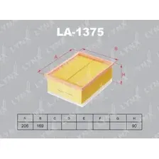 Воздушный фильтр LYNXAUTO LA-1375