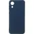 Чехол-накладка BoraSCO Samsung Galaxy A03 Core Microfiber Case / 40946 (синий)