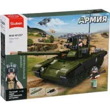 Конструктор Sluban Танк Царь мангал M38-B1257 10893579