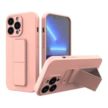 Бампер Bingo Stand для APPLE iPhone 13 Pro Розовый