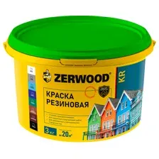 Краска Zerwood KR Резиновая 3 кг (черный)