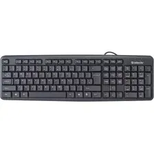 Клавиатура Defender Element HB-520 PS/2 RU (черный)
