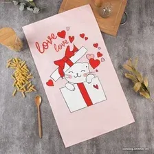 Полотенце Этель Cats love 5423077 (розовый)