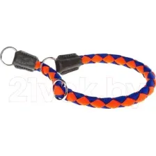 Ошейник-полуудавка Ferplast Twist CS18/50 / 75268339 (оранжевый/синий)