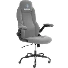Кресло офисное TetChair Bazuka metalBL (велюр, серый, 29)