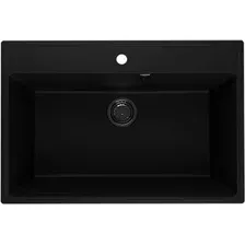 Кухонная мойка Ulgran Quartz Forte 760 (уголь)