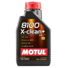 Масло моторное MOTUL X-CLEAN+ 5W-30 1л 106376