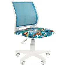 Компьютерное кресло CHAIRMAN Kids 112 (зоопарк/TW-34 белый)