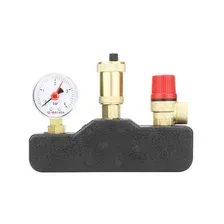 Запорная арматура Varmega Группа безопасности котла 1", латунь, с термоизоляцией VM16011