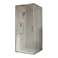 Душевой уголок BelBagno Luce-A-2-90-C-Cr