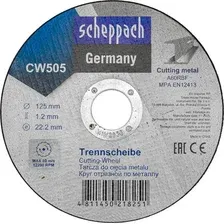 Отрезной диск Scheppach Sch-CW505 (63953)