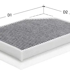Фильтр, воздух во внутренном пространстве TECNECO FILTERS CK1267C