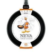 Сковорода Нева Металл Посуда Neva Black N126 26см