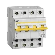 Выключатель-разъединитель IEK ВРТ-63 4P 63А трехпозиционный (MPR10-4-063)