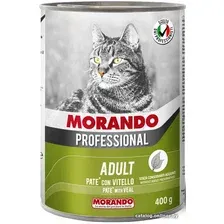 Консервированный корм для кошек Morando Professional паштет Veal с телятиной 400 г