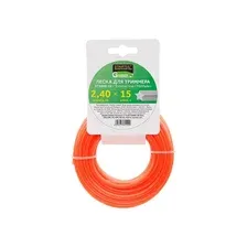 Леска для триммера d 2,4 мм x 15 м сечение звездочка STARTUL GARDEN (ST6059-24)