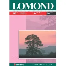 Фотобумага Lomond А4, 150 г/м, 50 л. / 0102018 (глянцевая)