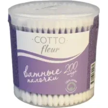 Ватные палочки Чистовье Cotto Fleur Classic (200шт, баночка)