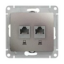 Розетка Systeme (Schneider) Electric Glossa GSL001285KK
