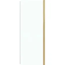 Душевая стенка Grossman Pragma 80x195 200.K33.03.80.32.00 (золото сатин/стекло прозрачное)
