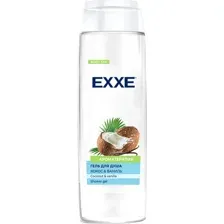 Гель для душа Exxe Кокос и ваниль (400мл)