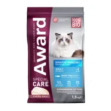 Сухой корм для кошек Award Special Care Sensitive Skin&Coat (1.5кг)