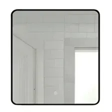 Зеркало Дабл-Ю Бангкок Black Классик 100х80 с подсветкой BNK100BLACK