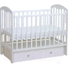 Детская кроватка Фея 328 (белый)