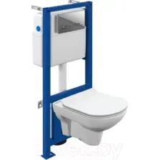 Инсталляция с унитазом подвесным Cersanit City Co DPL EO Slim / 64121