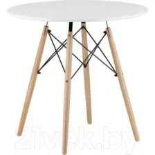 Обеденный стол Stool Group Eames DSW D90 (белый)