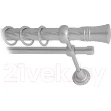 Карниз для штор Lm Decor Гиро 071 2р витой 25/16мм (сатин, 3м)