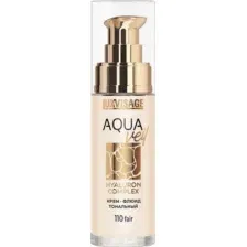 Тональный флюид LUXVISAGE Aqua Veil Hyaluron Complex тон 110 (30г)
