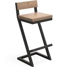 стул барный Millwood Оберг (Л), табачный craft