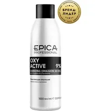 Эмульсия для окисления краски Epica Professional Oxy Active 9% 30 vol (1л)