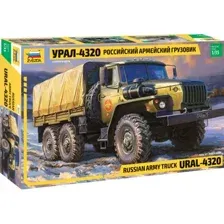 Сборная модель Звезда Российский армейский грузовик "Урал-4320"