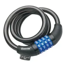 Замок велосипедный кодовый 12х1200мм TONYON 5231С-1212